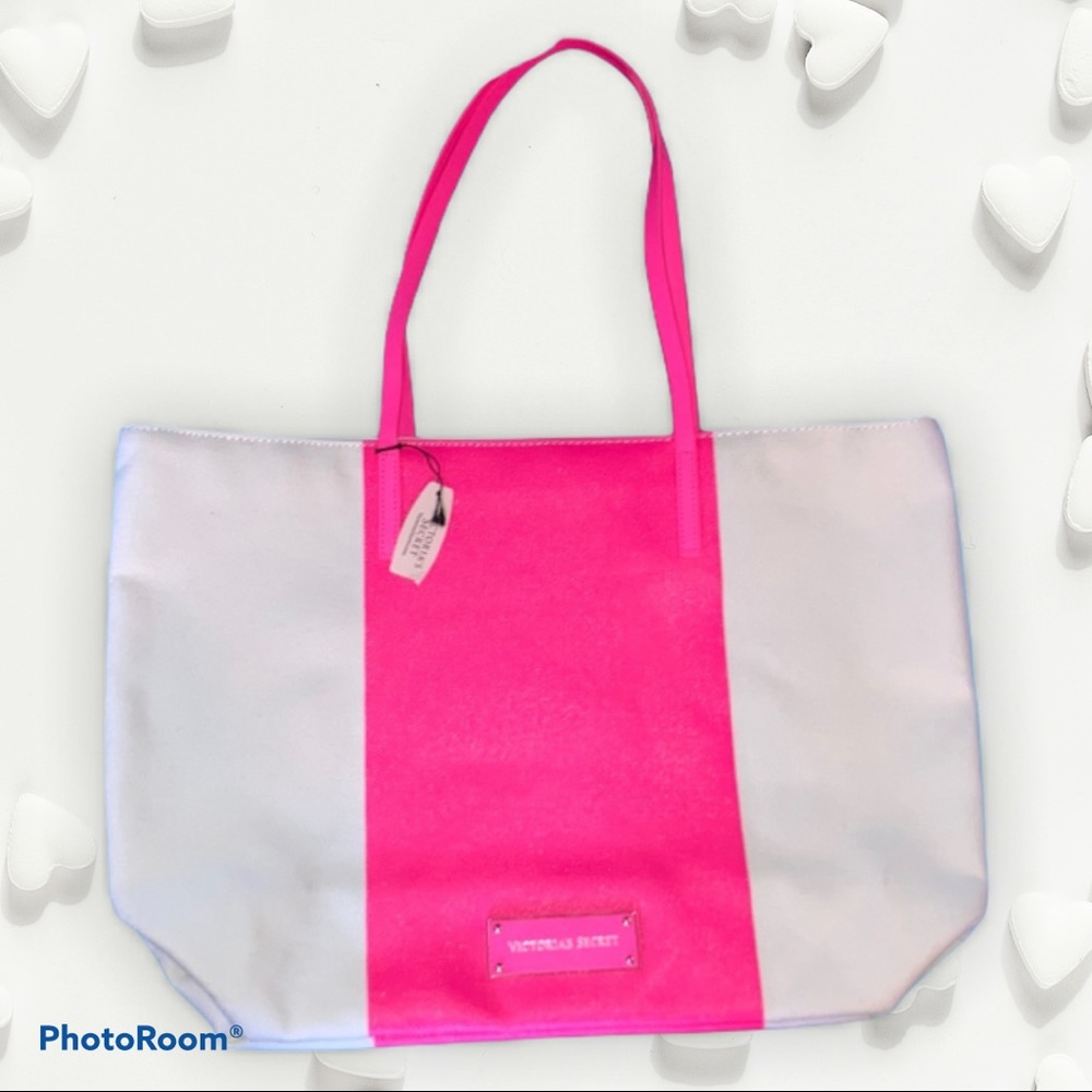 🎀 Victoria's Secret Tote Pink limited edit…